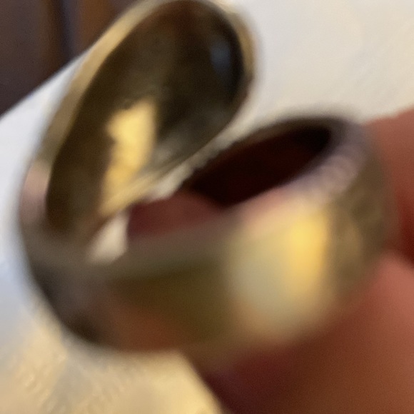 Sterling Silver bypass ring SIZE 7 Has markings in ring - Picture 6 of 8